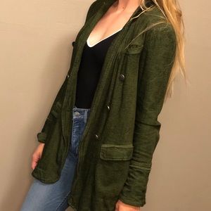 Free people hunter green jacket